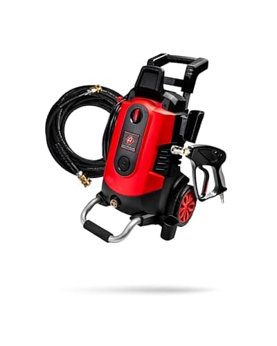 Adam's Polishes Electric Pressure Washer 2.0, Powerful 1.4 GPM 2000 PSI Car Pressure Washer Sprayer, Snub Nose & Tip Attachment, Use,Car Soap, Patio Boat RV Motorcycle Car Garage Deck (2.0 Machine)