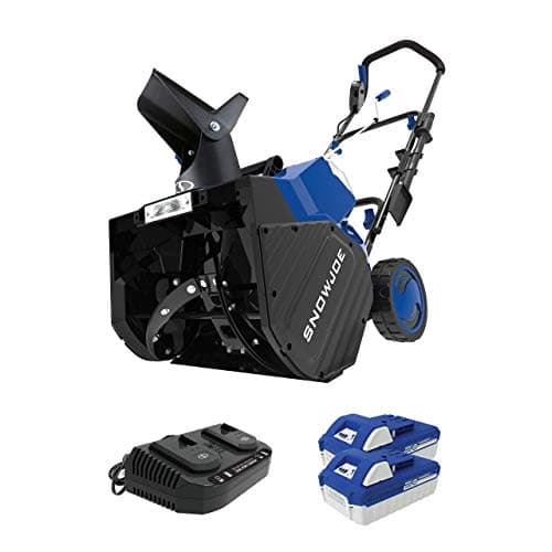 Snow Joe 24-Volt IONMAX Cordless Snow Blower (18-Inch Width, Standard Kit (w/2 x 4-Amp Batteries))