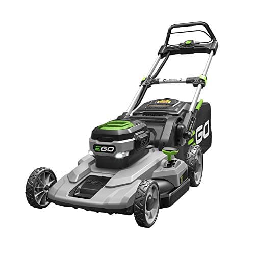 EGO Power+ LM2101 21-Inch 56-Volt Lithium-ion Cordless Lawn Mower 5.0Ah Battery and Rapid Charger Included