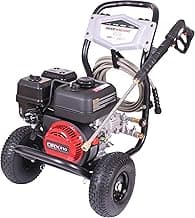 SIMPSON Cleaning CM61083 Clean Machine 3400 PSI Gas Pressure Washer, 2.5 GPM, CRX Engine, Includes Spray Gun and Wand, 4 QC Nozzle Tips, 5/16-in. x 25-ft. MorFlex Hose, 49-State